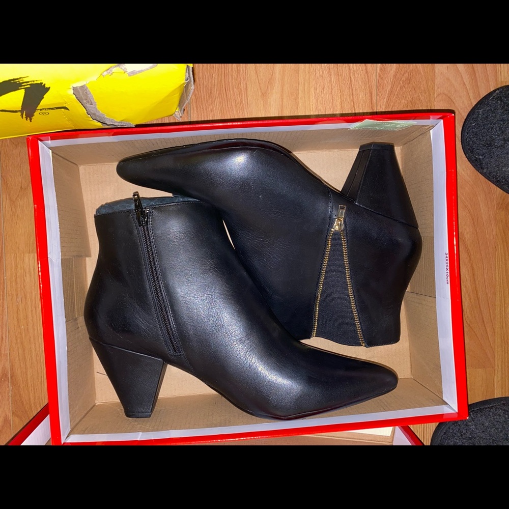 Black booties